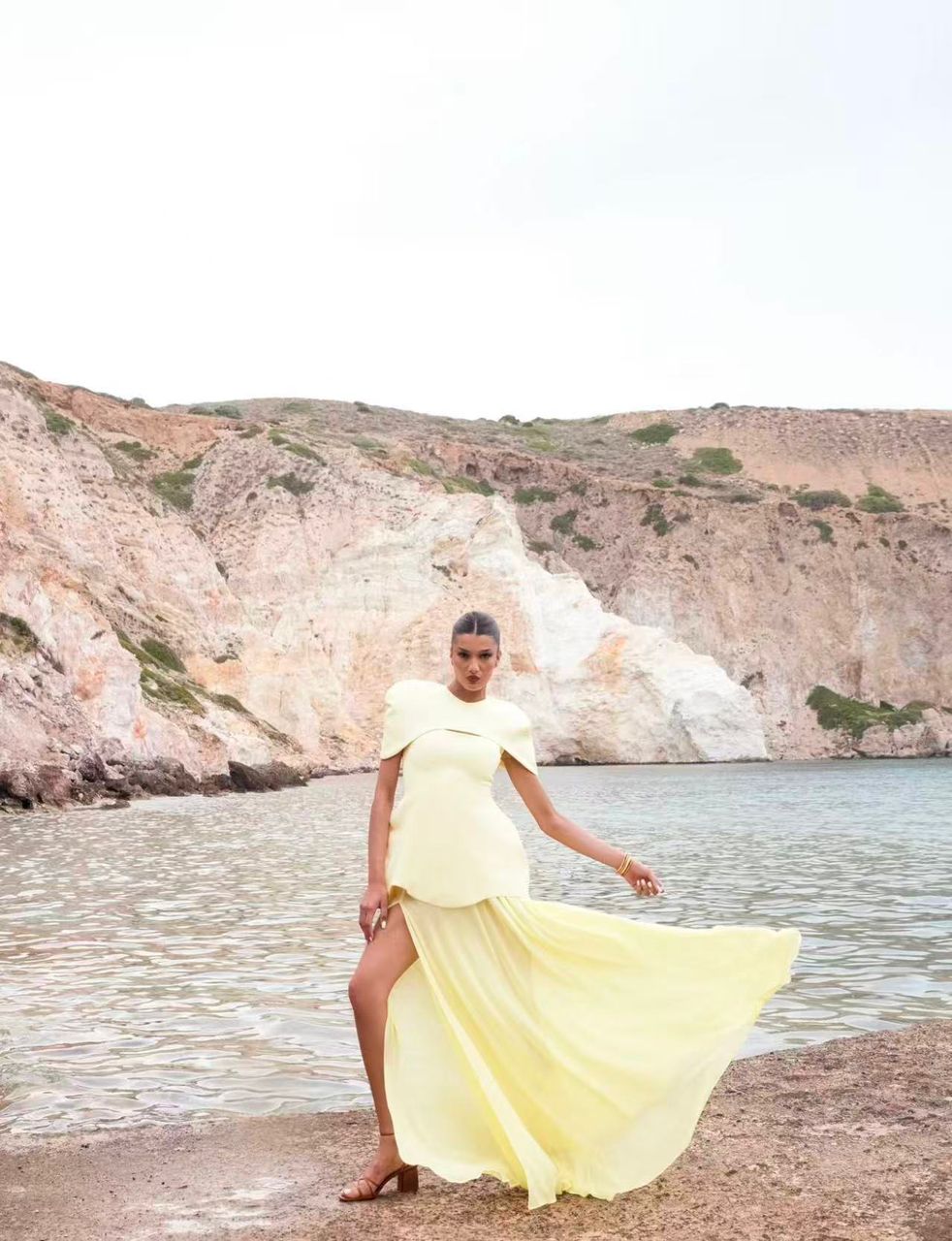 The Aurelia Cape Peplum Co-ord Set