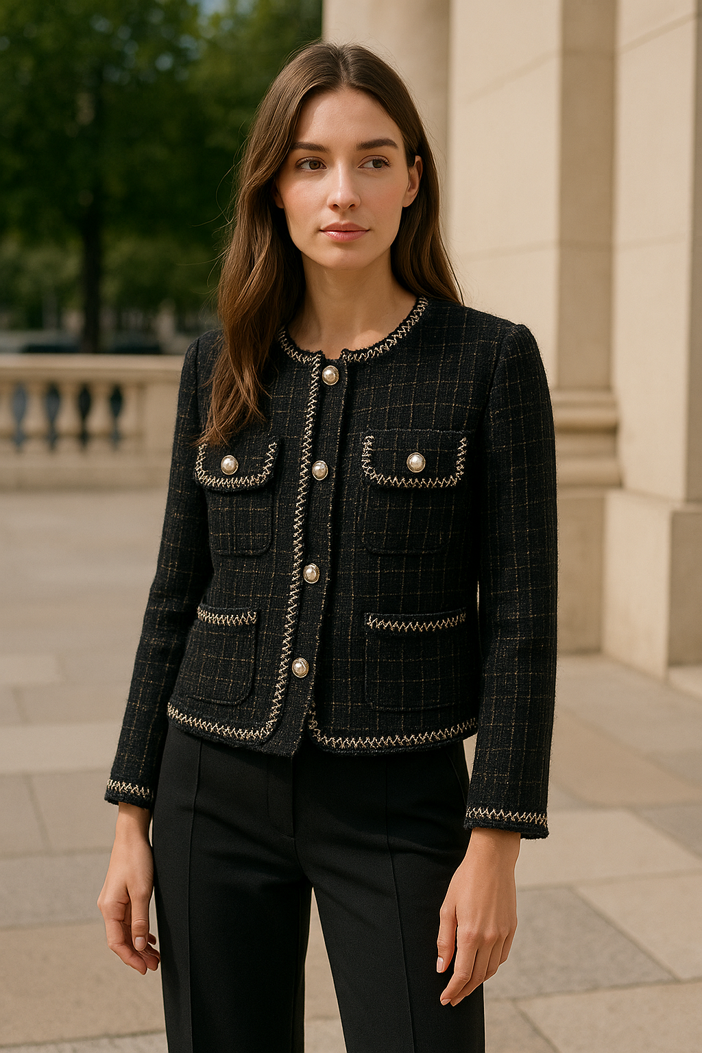 Classy tweed jackets