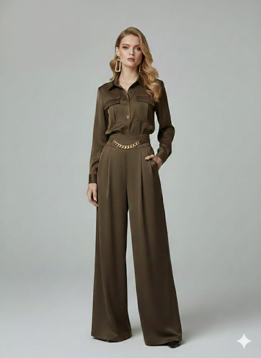 Olive green co ord set