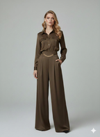 Olive green co ord set