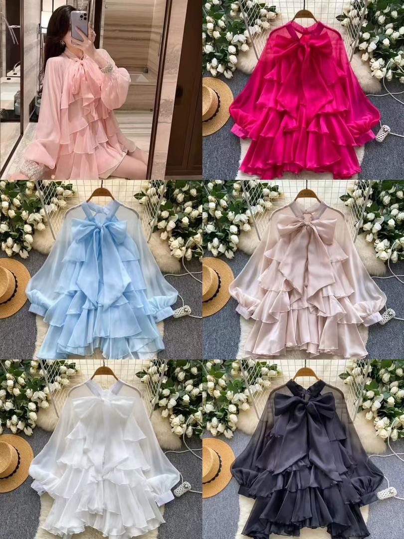 Dreamy Ruffle Cascade Top